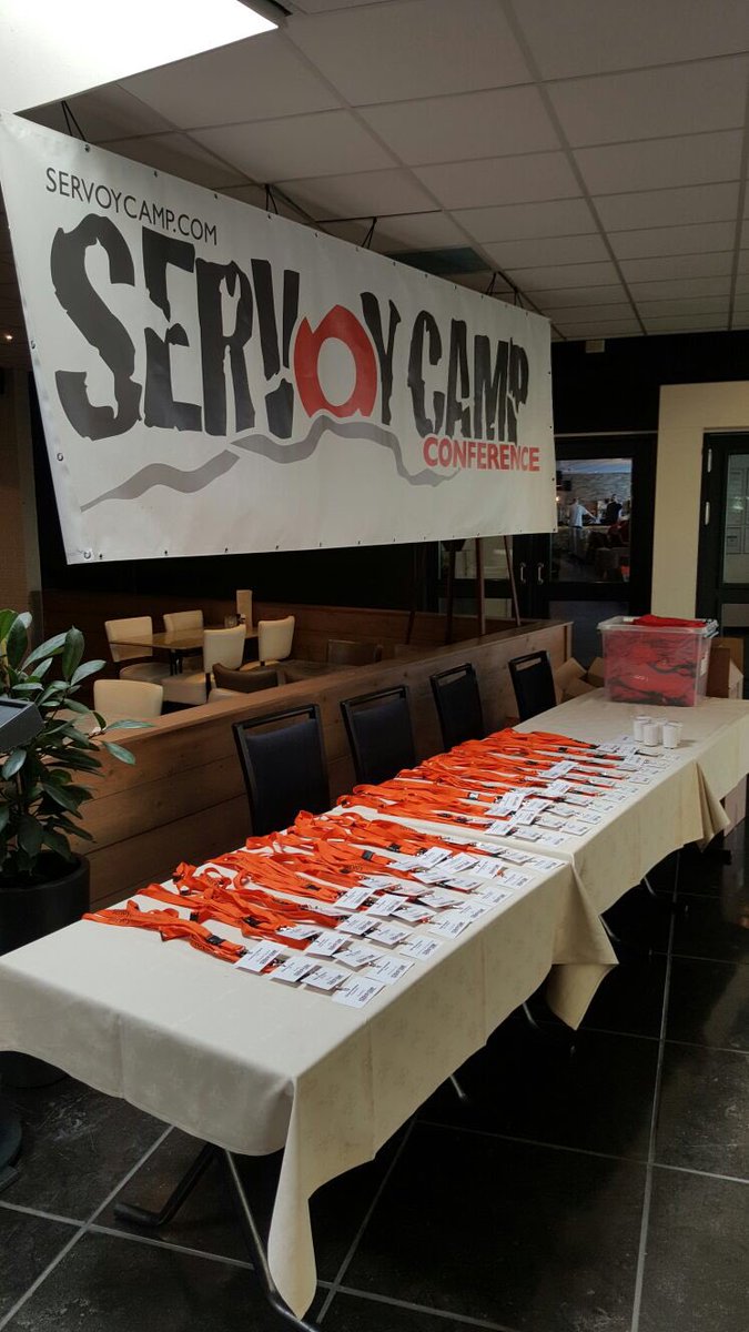 ServoyCamp's tweet photo. Ready for first arrivals! #servoycamp4 @DeBonteWever https://t.co/lW3eCG5W4w
