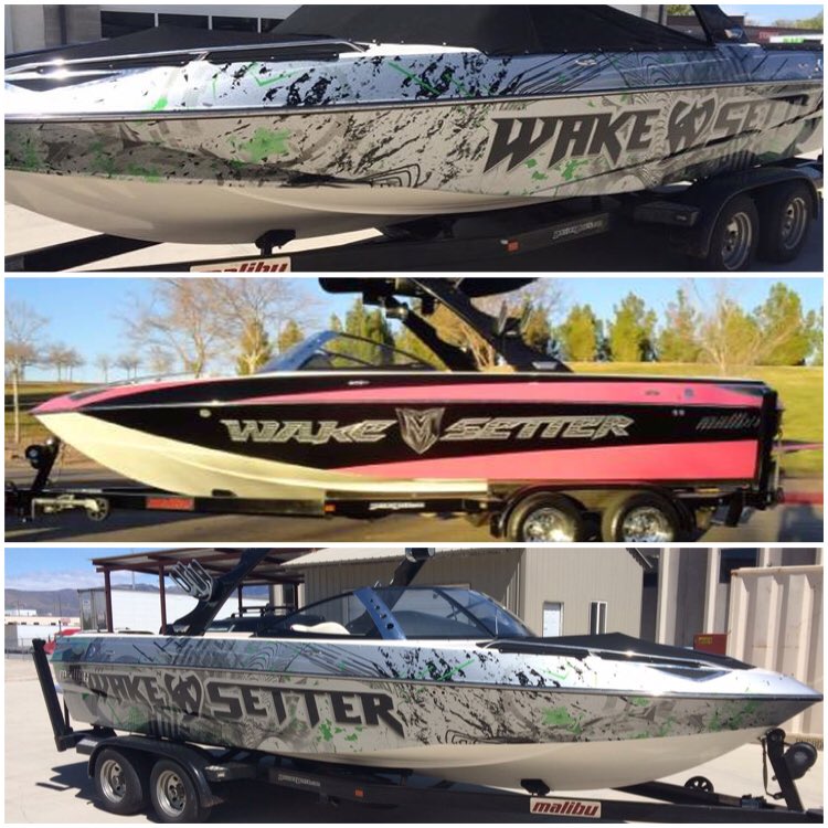 ZDecals's tweet image. Want to cover a color in your gel coat? Wrapping your boat is the perfect solution! #boatwrap #wakesetter #zdecals