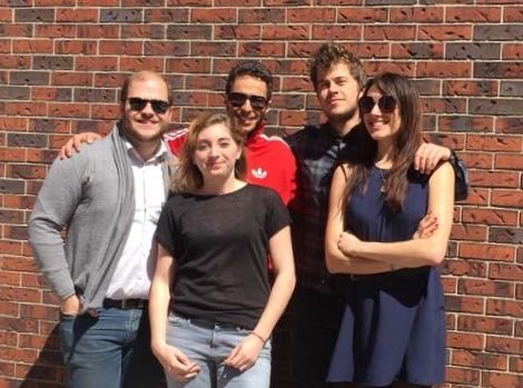 singaquebec's tweet photo. L’équipe @SingaQuebec au complet, réunie sous le soleil de Montréal!
Margaux et Simon, welcome guys!
#teamsinga https://t.co/kY3MpOKWvm
