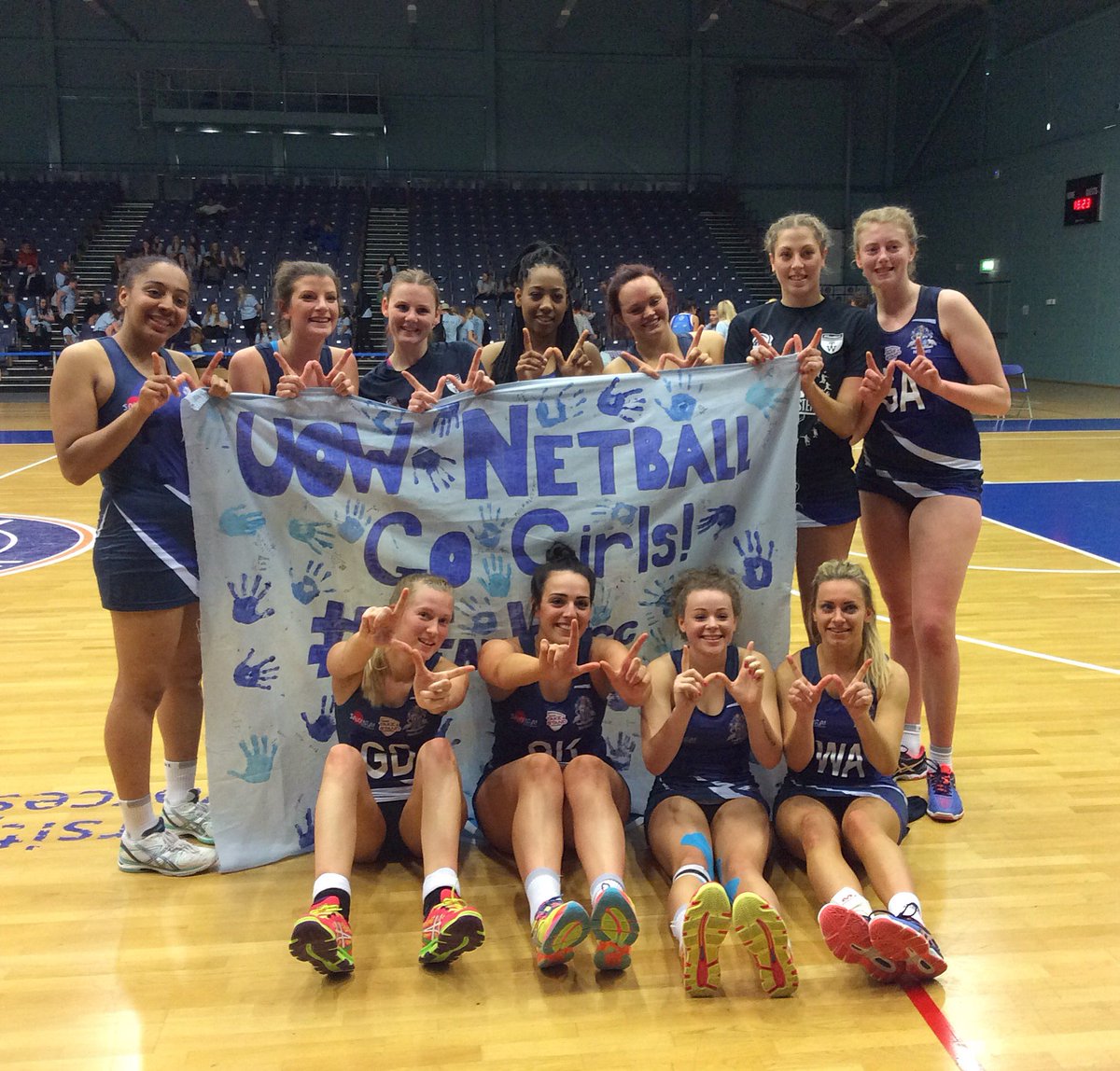 <a href="/worcesternetbal/">TeamWorcNetball</a> are the winners at #varsity2016 🏆 Well done! 🏐 This brings the score to 12-3 for #teamworc 🎉