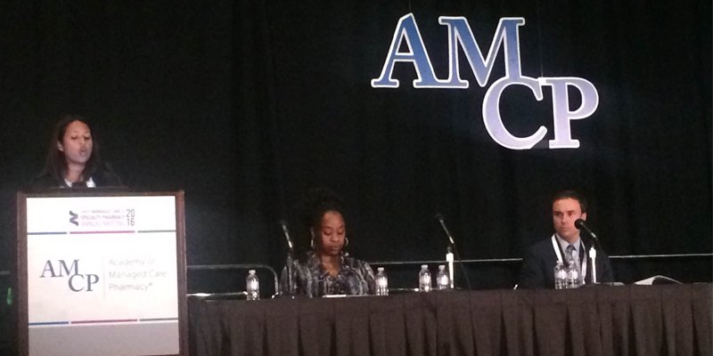 #AMCP2016 session on the role of pharmacists in ACOs. Tina Joseph speaking now. Reena Jones up next @NovaSE