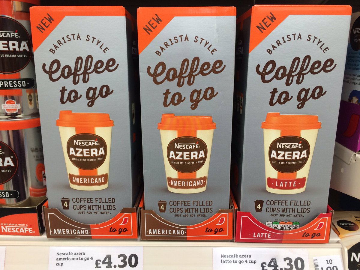 sainsnorthPR's tweet photo. It's arrived in Sainsburys Sunderland north. Coffee on the go. #no4js #CoffeeTime #onthego #CoffeeConfessions https://t.co/EnWOqZoOAI