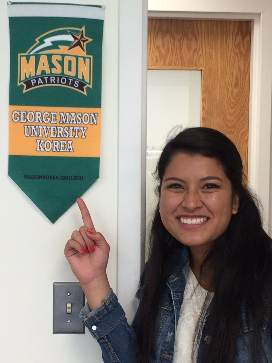 GMUGlobalOffice's tweet photo. @Mason_Korea alum Gabby Hanley is one of the 5 GMU Boren Award winners! #Congrats! @CabreraAngel @GMUFellowships https://t.co/eKeYX2xVNx
