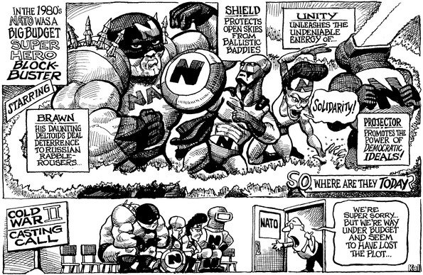 TheEconomist's tweet photo. The NATO-Russia Council meets today. But with the return of cold-war tensions, is NATO tough enough? #econarchive https://t.co/iffDYENWpW