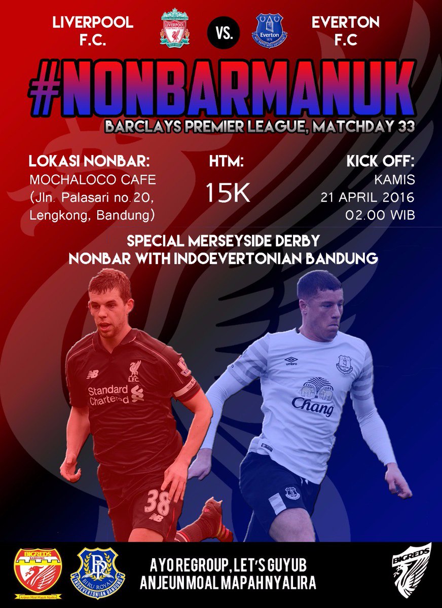 Yukkk merapat #NonbarManuk <a href="/BIGREDS_IOLSC/">BIGREDS IOLSC</a> BDG with <a href="/BiruRoyal/">IndoEvertonian BDG</a>  ke <a href="/mochaloco_id/">Mochaloco</a> jl. Palasari no.20 #LetsGuyub !!