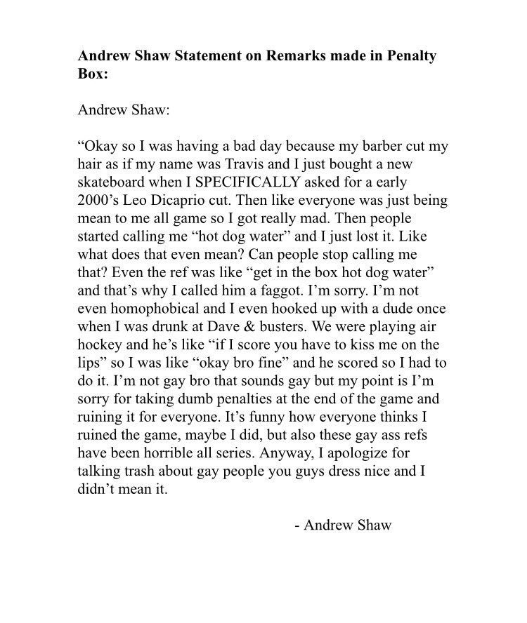 Tendy_Prn's tweet photo. Andrew Shaw 😭😂 https://t.co/7C3Ada8Jkm