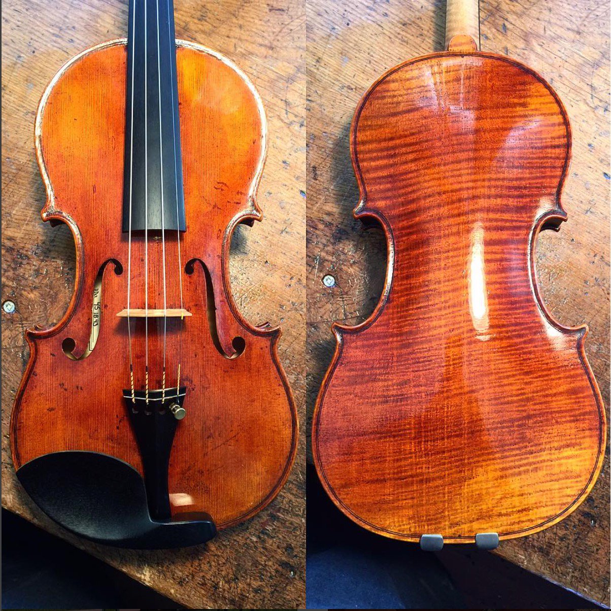 Benning Violins on Twitter "Just finished my latest Pressenda violin