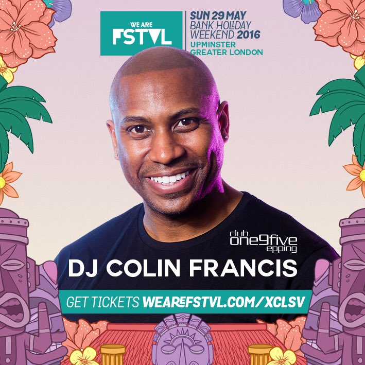 DJ Colin Francis tweet media