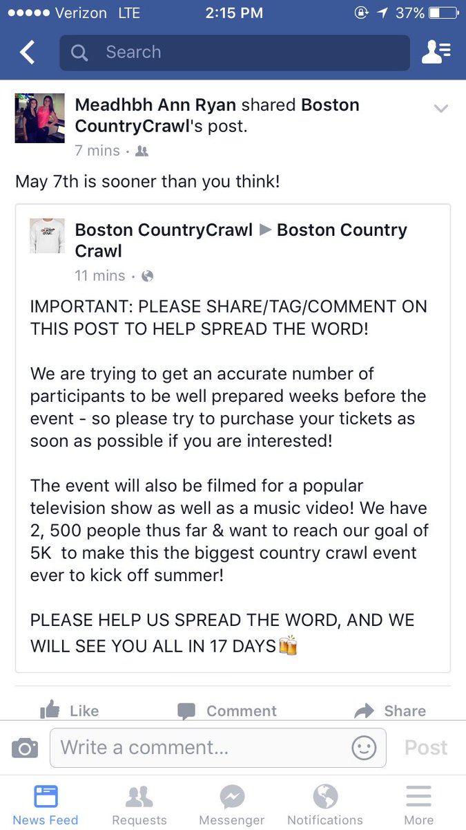 BOSTON COUNTRY CRAWL tweet media