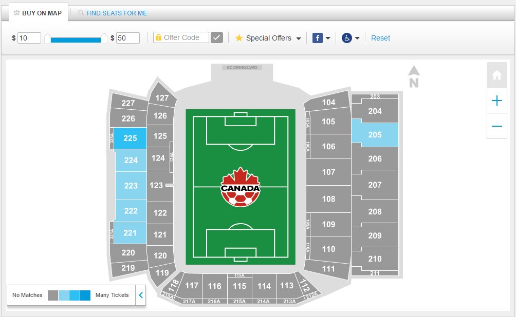 Bmo Stadium Seating Chart