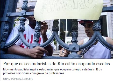 contra_reducao's tweet photo. Entenda a luta dos estudantes secundaristas do RJ: https://t.co/EZm3N666TR #OcuparÉResistir #EscolasDeLuta https://t.co/ZqPWaXUphX