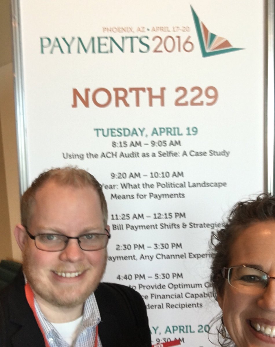 XanKasprzak's tweet image. Safer &amp;amp; Smarter, Unlocking the Power of RDC with Brian #wespay and Lani #patelco #Ensenta at Payments 2016