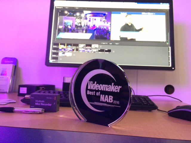 Telestream's tweet photo. Wirecast has won @videomaker Magazine's Best of NAB award! Our integration with Facebook Live has been quite a hit! https://t.co/Qxrh7iMeQF
