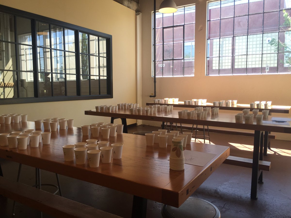 buckmancoffee's tweet photo. How to spend your lunch break? Come come check out Buckman Coffee Factory's Technical Cupping: Sensory Skills https://t.co/5ejfbLqsYg