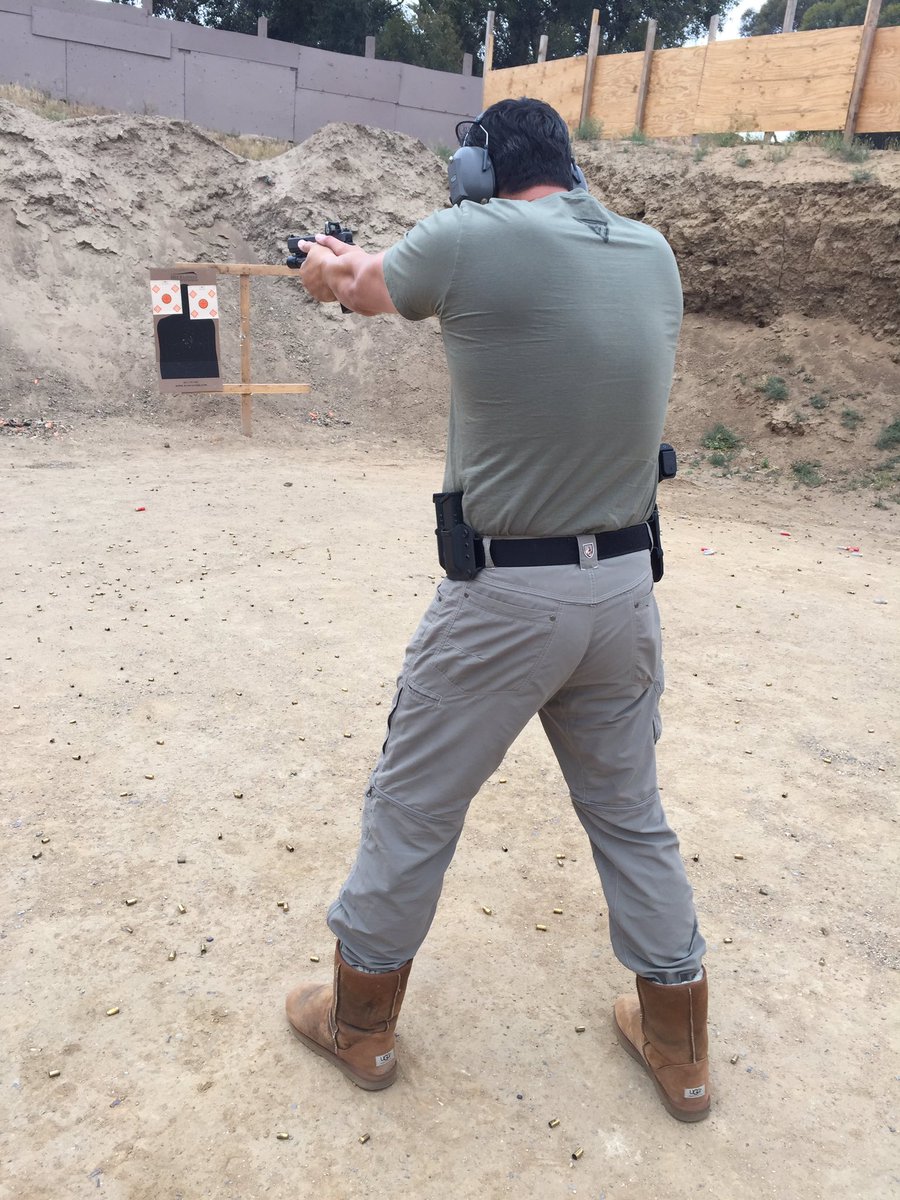 DannyLeBoyer's tweet photo. When the threat requires a softer approach, I wear my Ugg's! Best damn boots on the planet! https://t.co/4o3iQYfF1V