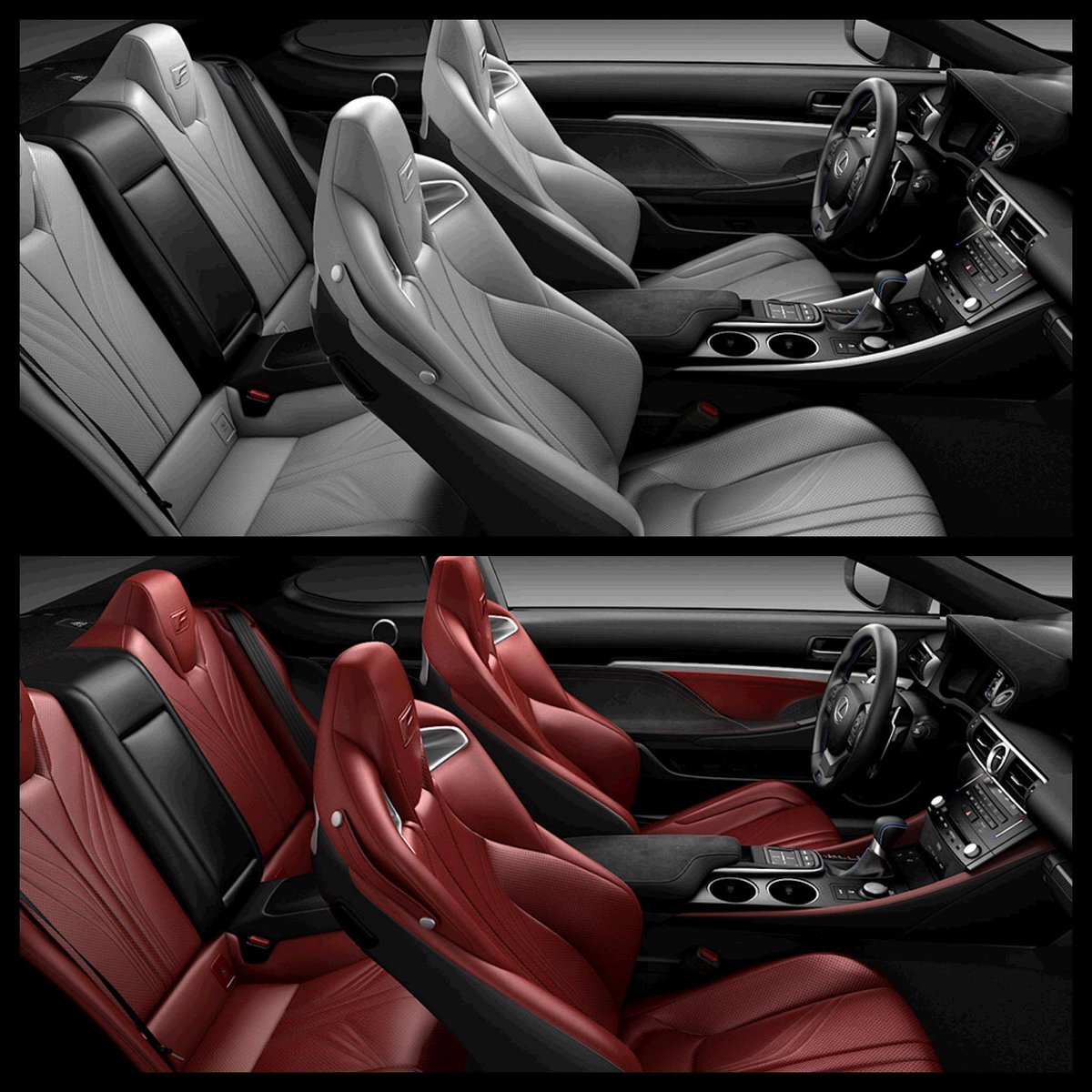 Lexus On Twitter Stratus Gray Leather Or Circuit Red Which