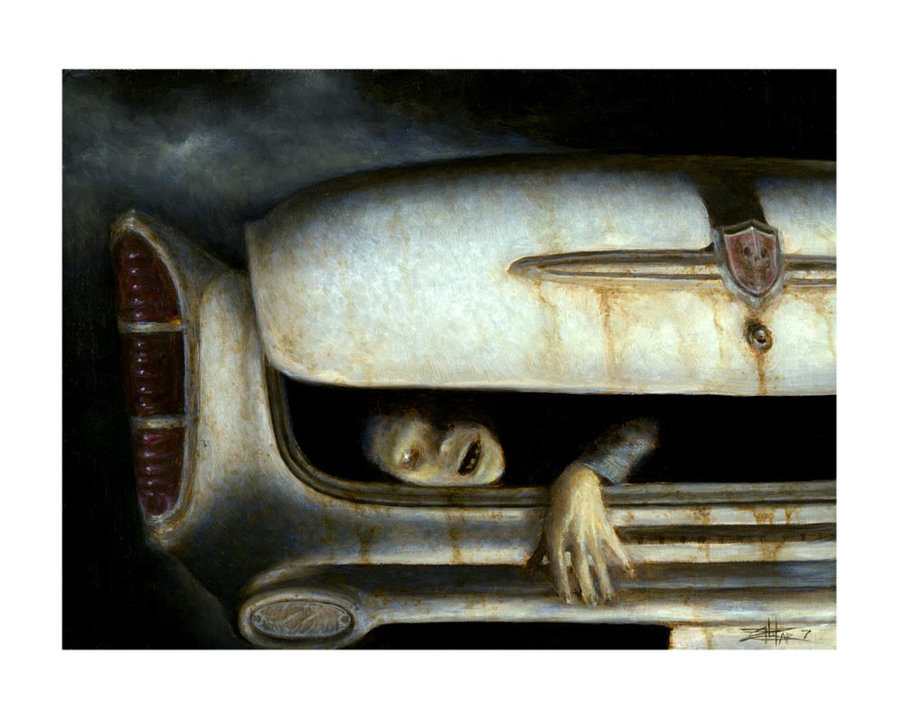 RealGDT's tweet photo. CHET ZAR. American painter, sculptor, designer. Brilliant son of monsters and Pop art. Transdimensional portraiture. https://t.co/EYii7Rl0pX