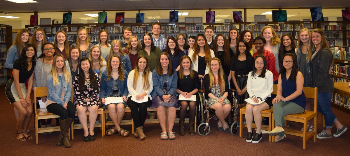 finlkat's tweet photo. Congrats to the 2016 Healthcare Academy Graduates! We were all inspired this morning. #fallspride #fallshs #mfedchat https://t.co/jHC37oErx7