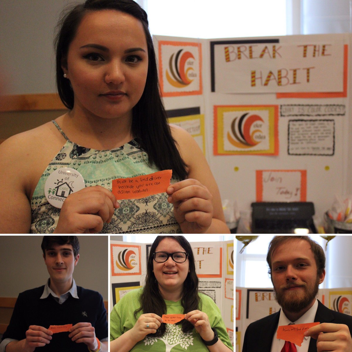 UConnColorCodes's tweet image. Thank you to everyone who signed up to #BreakTheHabit at our Color Codes event!!! #UConn #ColorCodes