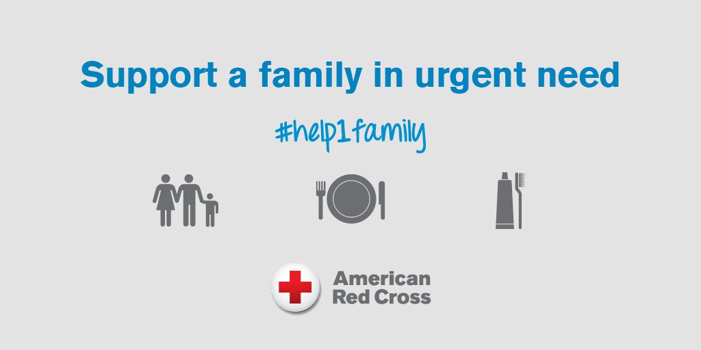 PhilRHansen's tweet photo. For $88.50 you can #help1family through #RedCross. Join us April 21 for #RedCross Giving Day https://t.co/yTjKzn5XmK https://t.co/DEhRXIn18l