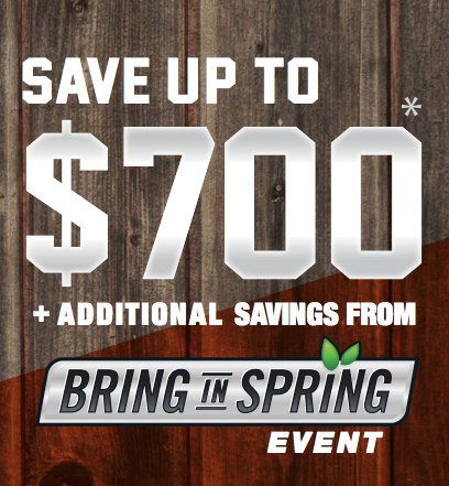 KubotaCanadaLtd's tweet image. No one&apos;s perfect, but we aim for it. Combine #OrangeTruckloadEvent &amp;amp; #BringInSpring to get ULTIMATE savings!