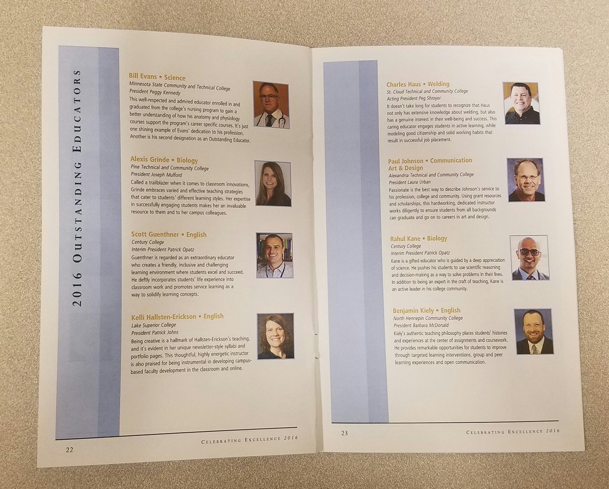 MinnStateEdu's tweet photo. Congrats to all @mnscu Outstanding Educator honorees! #BOTawards https://t.co/QotjRSwiQj