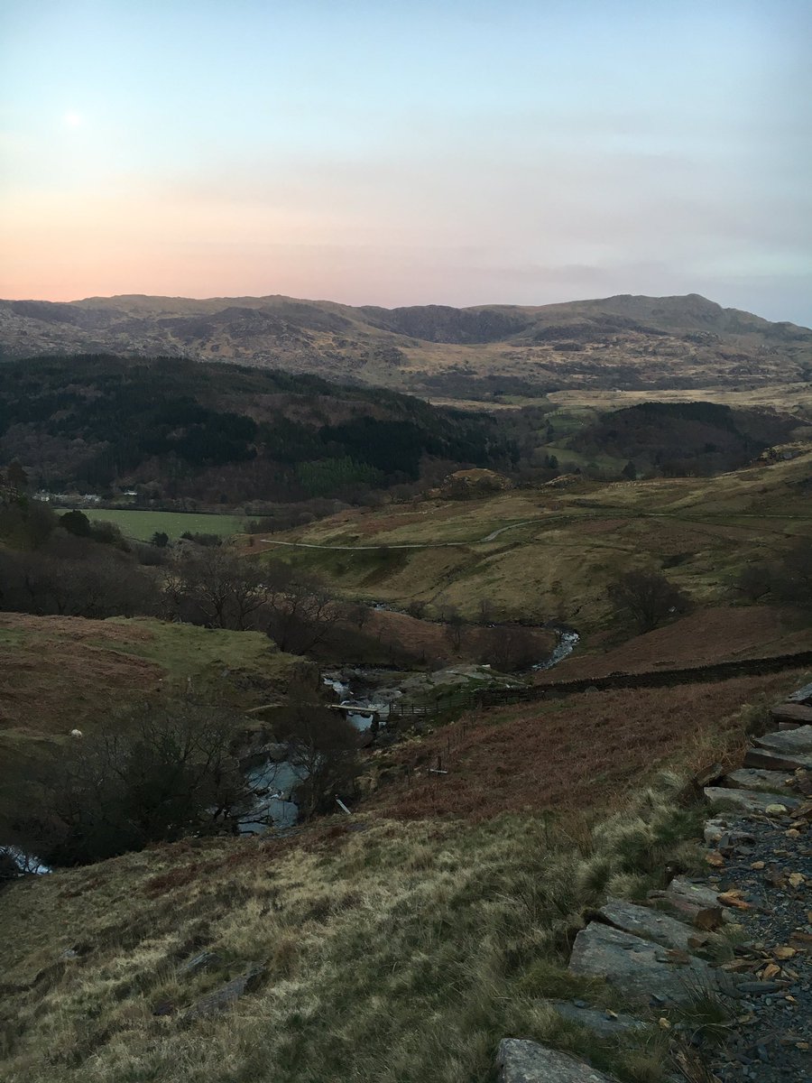 A great evening walk with year 10 GCSE students at Plas. Looking forward to a day of activities tomorrow.