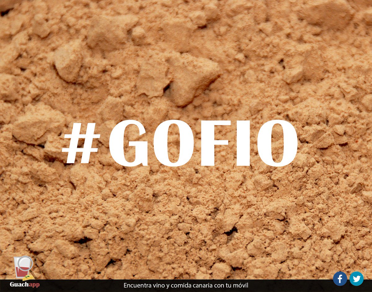 guachapp's tweet image. El #Gofio, pan de los pobres y despreciado por las clases pudientes en sus inicios, hoy es el manjar de los dioses!!