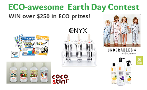 EmilyPress's tweet photo. An Eco-awesome Earth Day #contest WIN labels, @OnyxContainers @cocoandtini  ENTER  https://t.co/x09g4YxMlh https://t.co/WI94cssoG7
