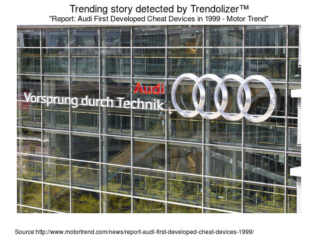 autolizer's tweet image. Report: Audi First Developed Cheat Devices in 1999 - Motor Trend #cheatdevices cars.trendolizer.com/2016/04/report…