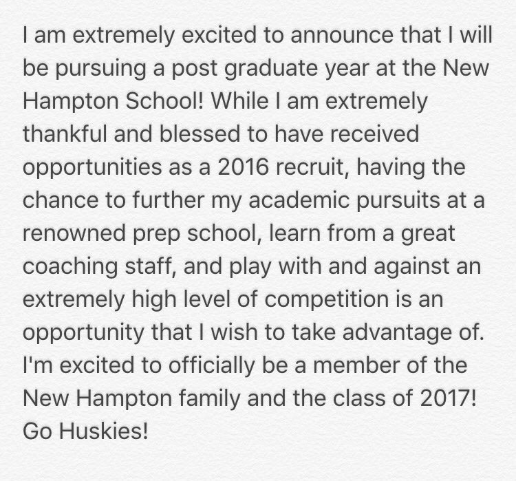 GametimeGrant11's tweet photo. Excited for a new chapter!! 📚✏️🏀 @CoachPeteHutch @NickJWhitmore #GoHuskies https://t.co/tYZNzWaXQ9