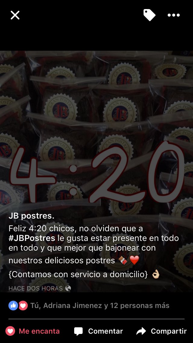 JBPostres's tweet photo. ✌🏼️😊🍫 https://t.co/wMK3OM119Q