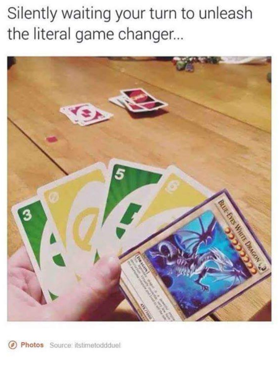 MrInfinityTV's tweet photo. This is brilliant😂, @ShoutRTs @ShoutGamers @YTRetweets @YouTube_RTD #memes #gaming #yugioh #amazing https://t.co/90d6JTPOuY