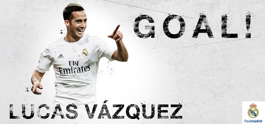 realmadrid's tweet photo. 69' ¡GOOOOOOOOOOOOOOOOOOOOOOOOOOOL de @Lucasvazquez91! Real Madrid 2-0 Villarreal 

#RMLiga #HalaMadrid https://t.co/WjB6YyiAsh