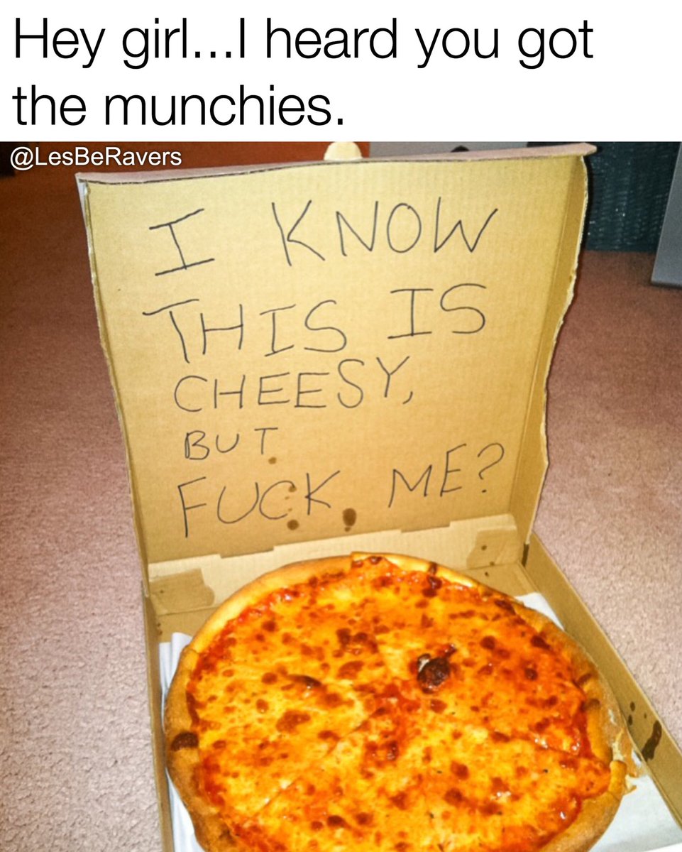 edmHumor's tweet photo. This ones for my #WCW 😈🍕😋 Who's yours!? 🍁💨 #edmHumor #LesBeRavers
#Happy420 #weEDMhumor #420 https://t.co/NW3G08mTnx