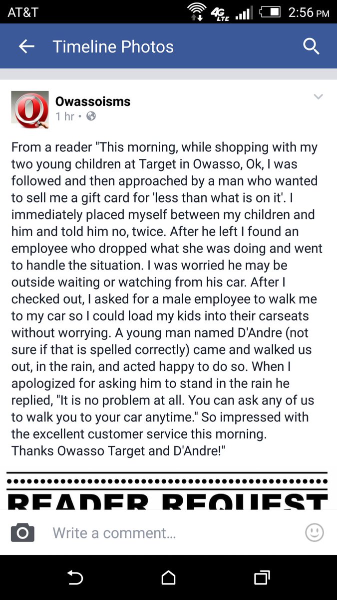 Always making sure our guests are safe and comfortable! <a href="/Owassoisms/">Owassoisms</a>