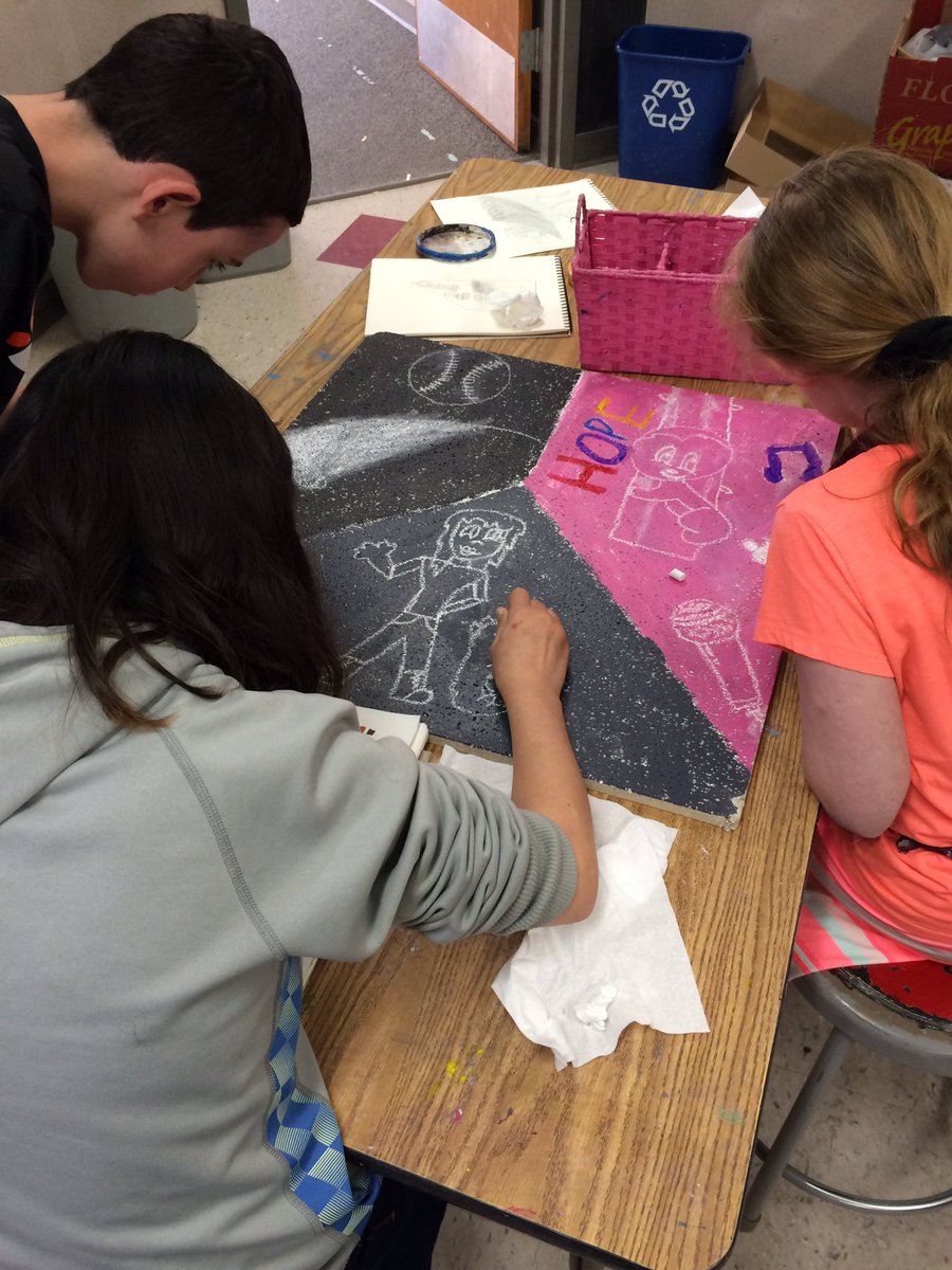 bethany_rad's tweet photo. Working hard on painting ceiling tiles for the library! #legacy #HeritageExplorers @sam_coll2 https://t.co/s8TXFsum5r