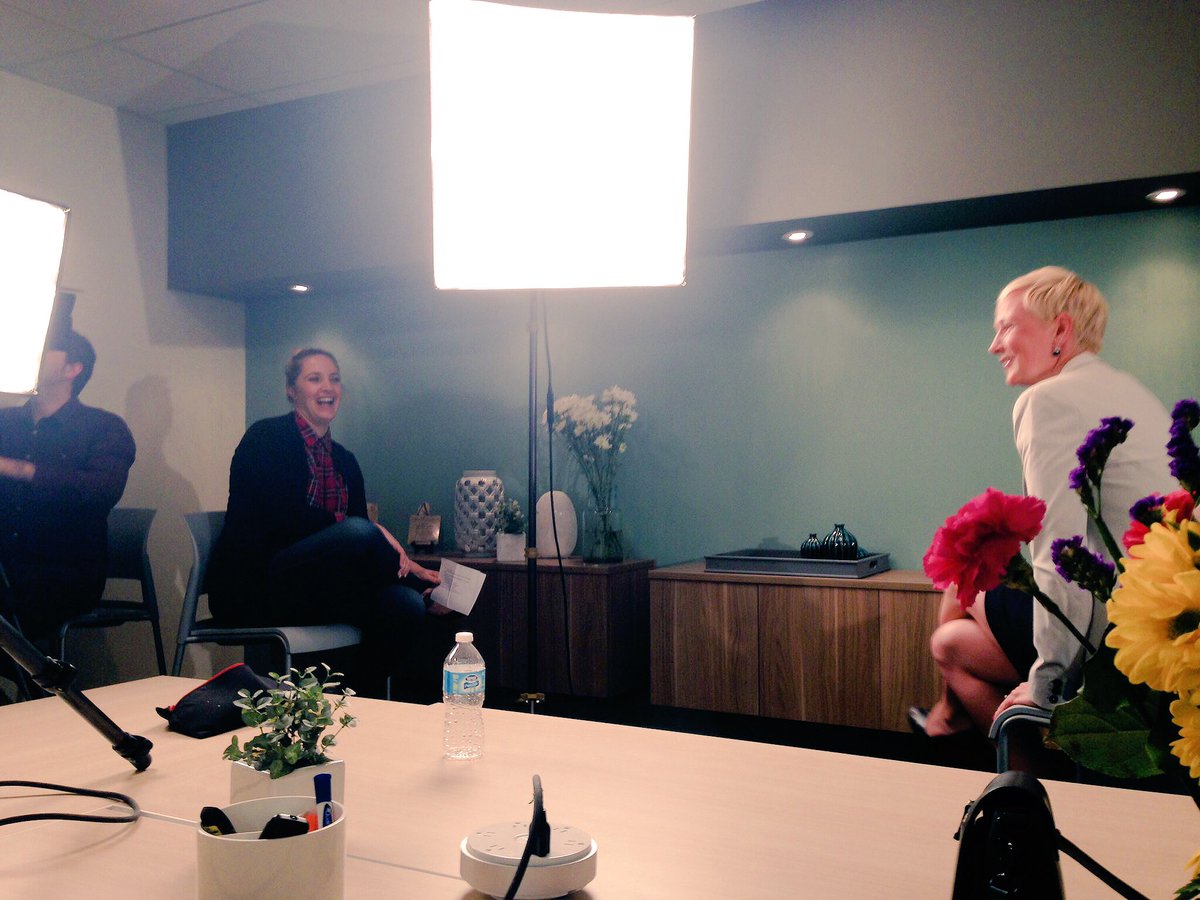 AWEbusiness's tweet image. Today we are on-location with @LittlePotatoCo President Angela Santiago and @Colleennuc #AWEcelebrates