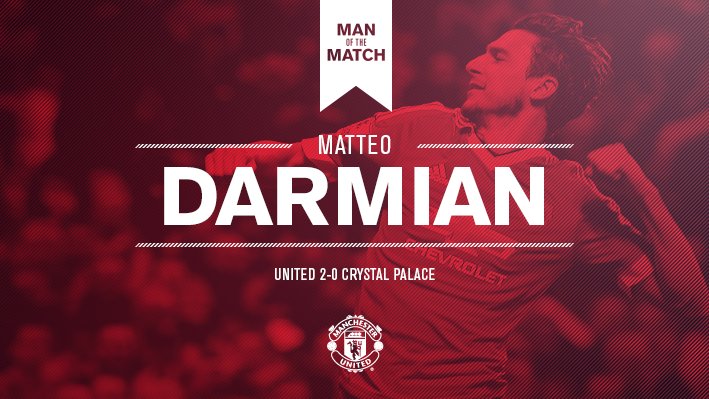 Create one, score one. It's no surprise Matteo Darmian is your Man of the Match! #mufc