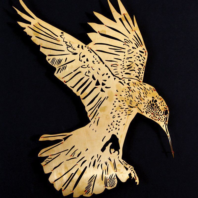 clairebrewster's tweet image. It feels like a hummingcrow kind of day #brass #acidetching #metal #birds #contemporaryart… ift.tt/1r0EWLx