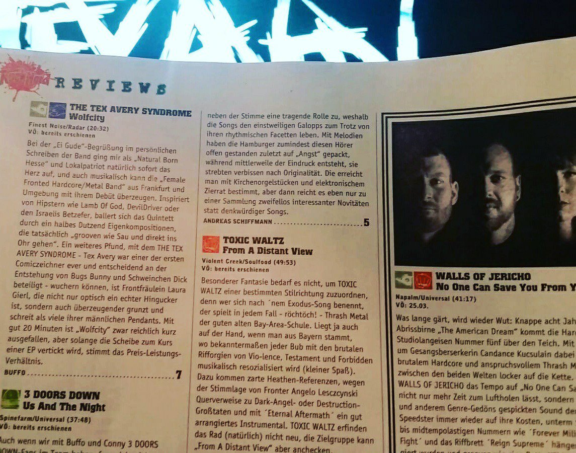 Badass review!!thank you #rockhardmagazine