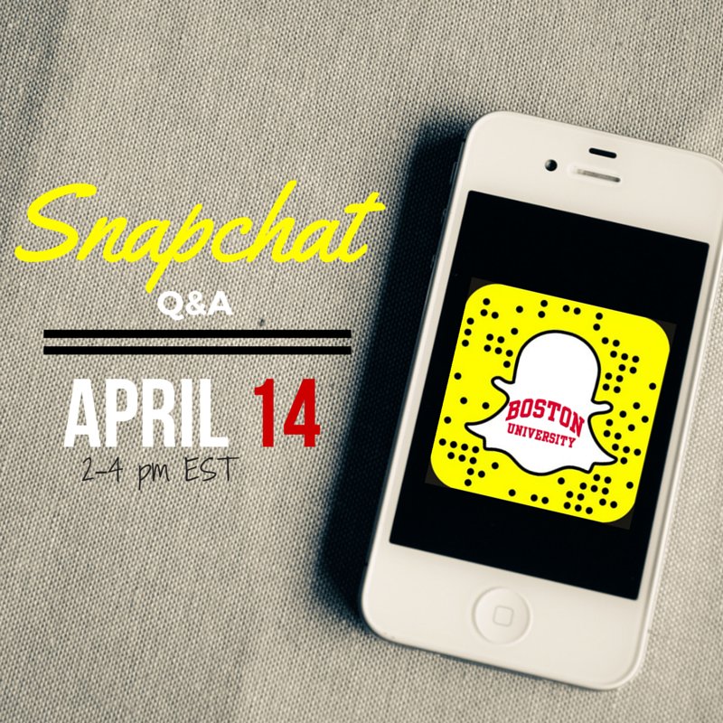 How <a href="/BU_Tweets/">Boston University</a> uses #Snapchat to answer admitted students' questions, via <a href="/emilytruax/">Emily Truax</a>: bit.ly/26fuFLN #hesm