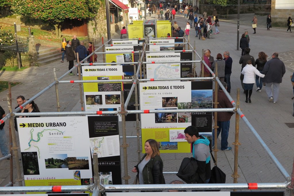 Teu Pontevedra, un percorrido pola transformación da cidade. Achégate á praza de Ourense. Paga a pena. #ponte