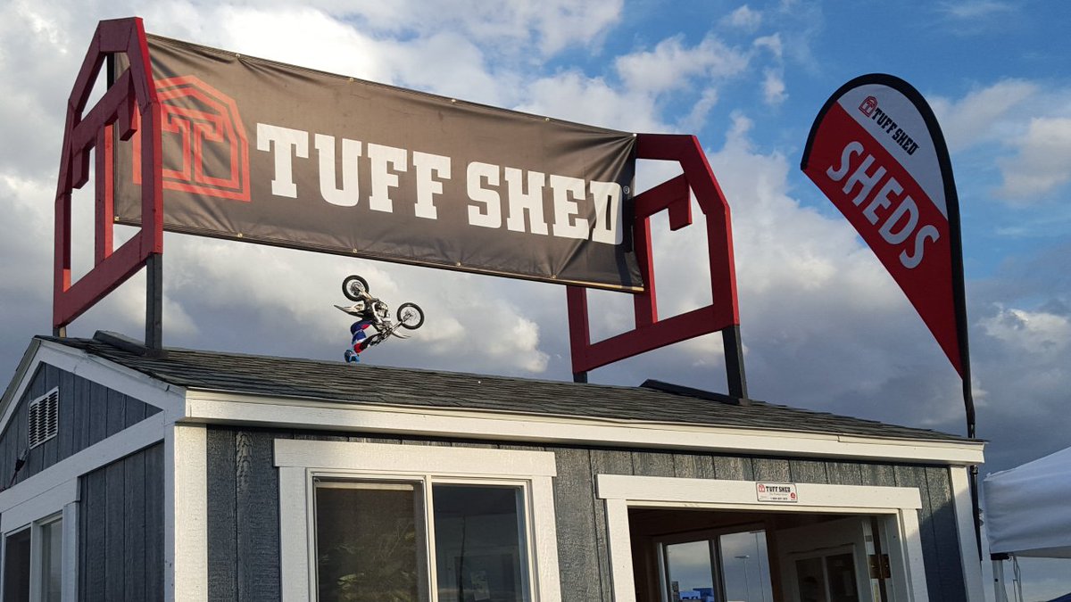 wing160819's tweet photo. Tuff @tuffshed at Bike Week in Scottsdale AZ https://t.co/OagDYDZC5W
