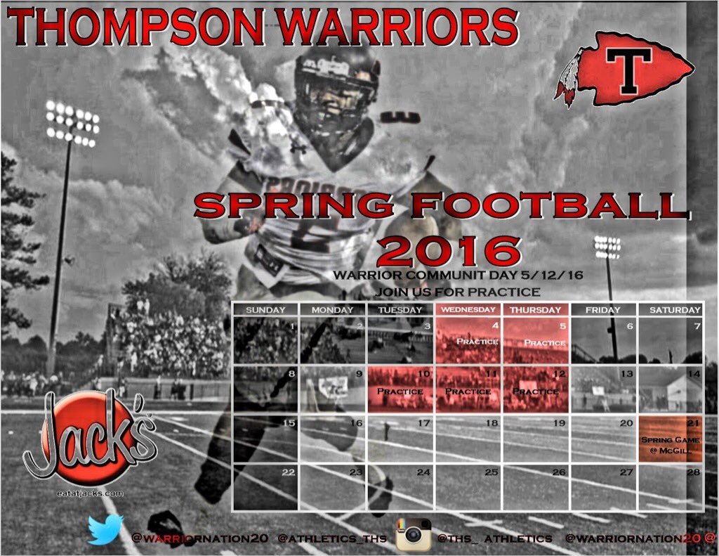 WARRIORNATION20's tweet photo. Spring training starts May 4 we will play at McGill on May 21 at 2 PM.#Warriornation https://t.co/EWvRxkldTX