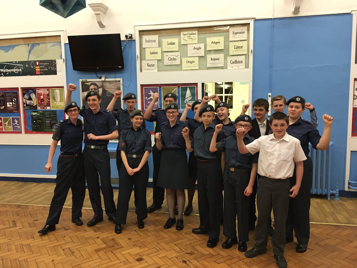 Cadets enjoyed their first full night in our new home tonight.  #whatwedo