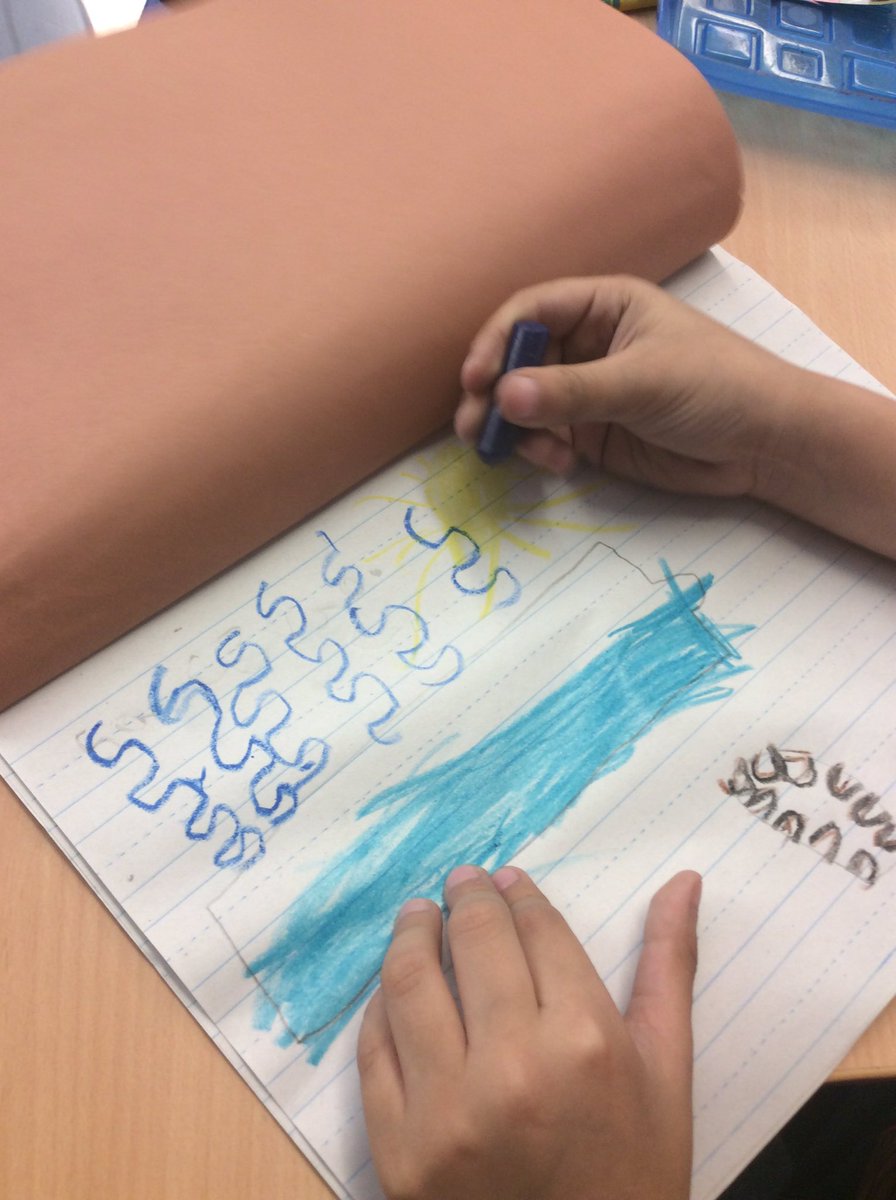 kinderCUE's tweet photo. This is what we see and what we think is happening #watercycle #kinderSTEAM #scienceobservation #STEAM #ELL #ELD https://t.co/fj7N0IuiF7