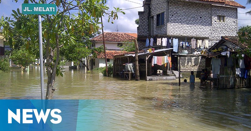 Hujan Deras, Sejumlah Wilayah Jakarta Banjir okz.me/VWkO