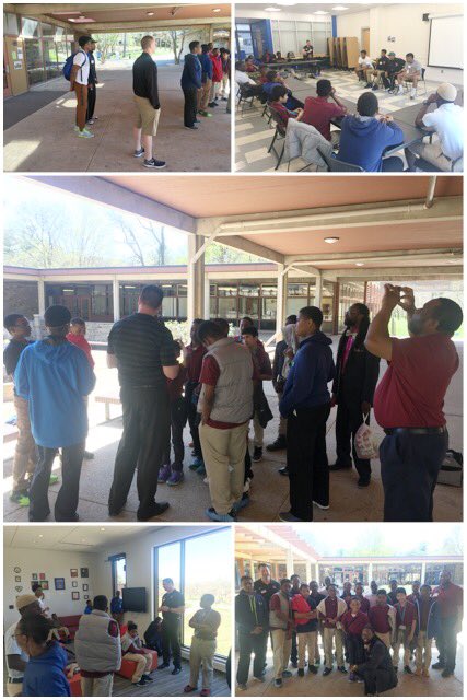 Goucher College welcomes Young Men of Honor Leadership Program and the Sigma Beta Club