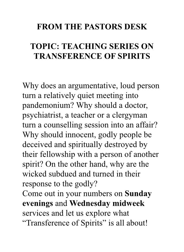 anfgcottawa's tweet photo. You don't want to miss it #Teaching #bibleStudies #transferenceOfSpirits #SundayEveningService https://t.co/y5GO1jhllX